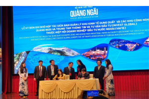 Invest Global ký biên bản ghi nhớ hợp tác với Ban Quản lý Khu kinh tế Dung Quất và các Khu công nghiệp tỉnh Quảng Ngãi