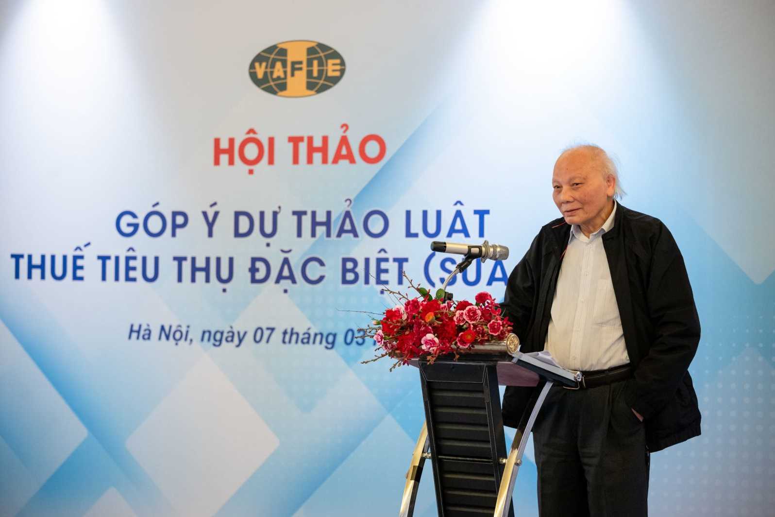 Hội thảo góp ý dự thảo Luật Thuế tiêu thụ đặc biệt sửa đổi