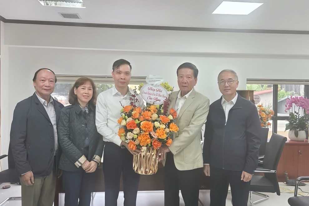 Lãnh đạo VAFIE chúc mừng tân cục trưởng Cục Đầu tư nước ngoài