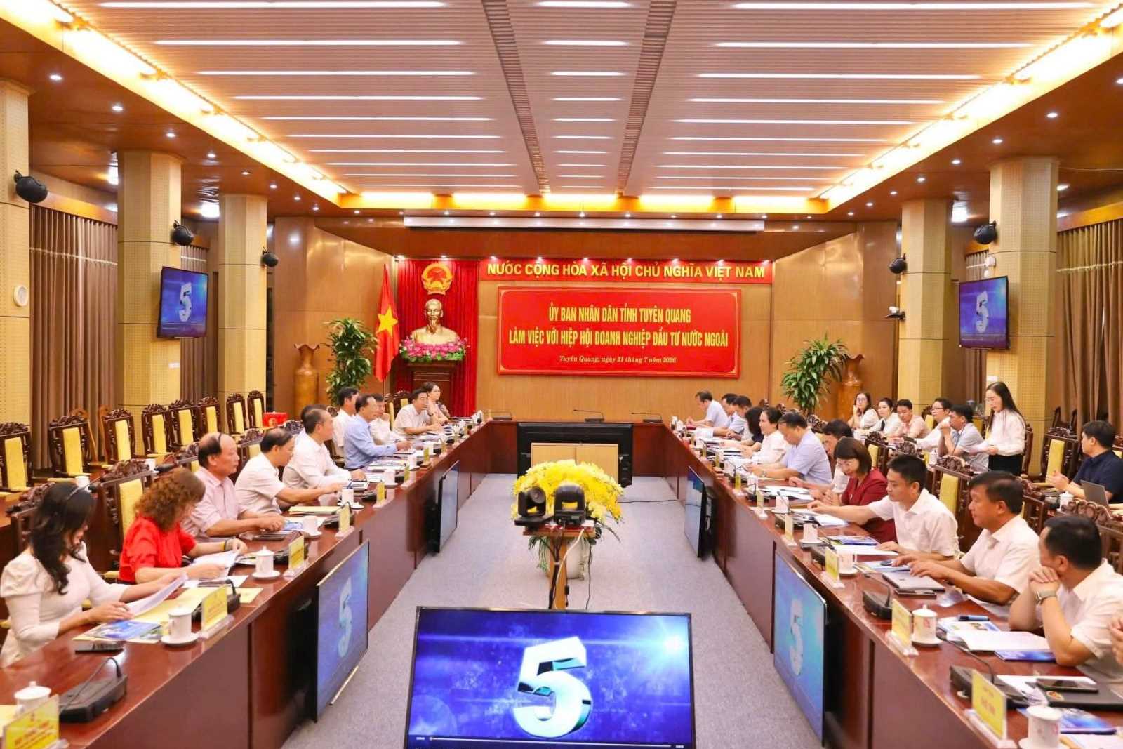 VAFIE đồng hành cùng Tuyên Quang trong hoạt động xúc tiến đầu tư