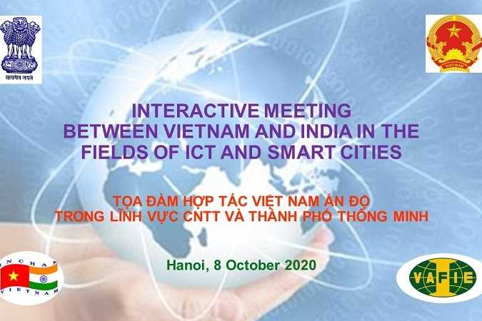 Việt Nam - Ấn Độ tăng cường hợp tác trong lĩnh vực công nghệ thông tin và phát triển đô thị thông minh