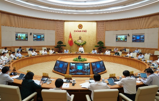 Chính phủ họp phiên thường kỳ tháng 7/2020