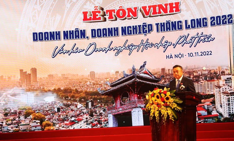 Chủ tịch Hà Nội: Cải thiện môi trường đầu tư kinh doanh, thúc đẩy phát triển doanh nghiệp